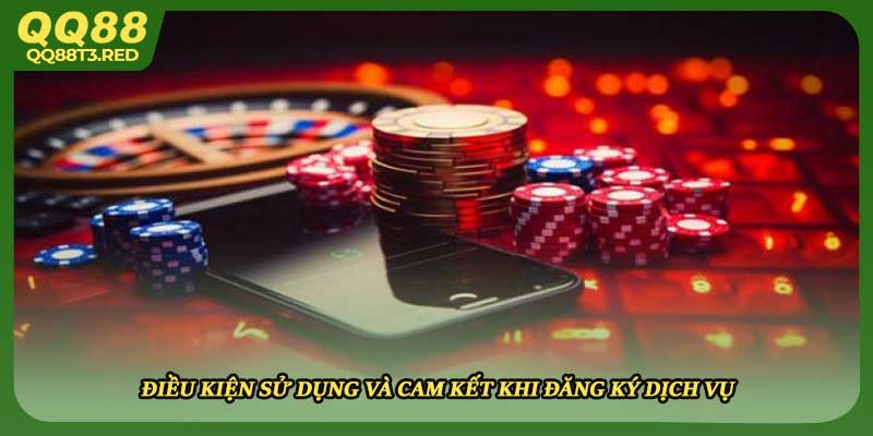 Điều kiện sử dụng và cam kết khi đăng ký dịch vụ