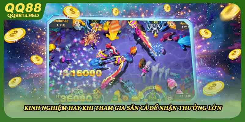 Kinh nghiệm hay khi tham gia săn cá để nhận thưởng lớn